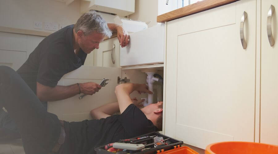 Professional burst pipe repair services in Scotland, IN